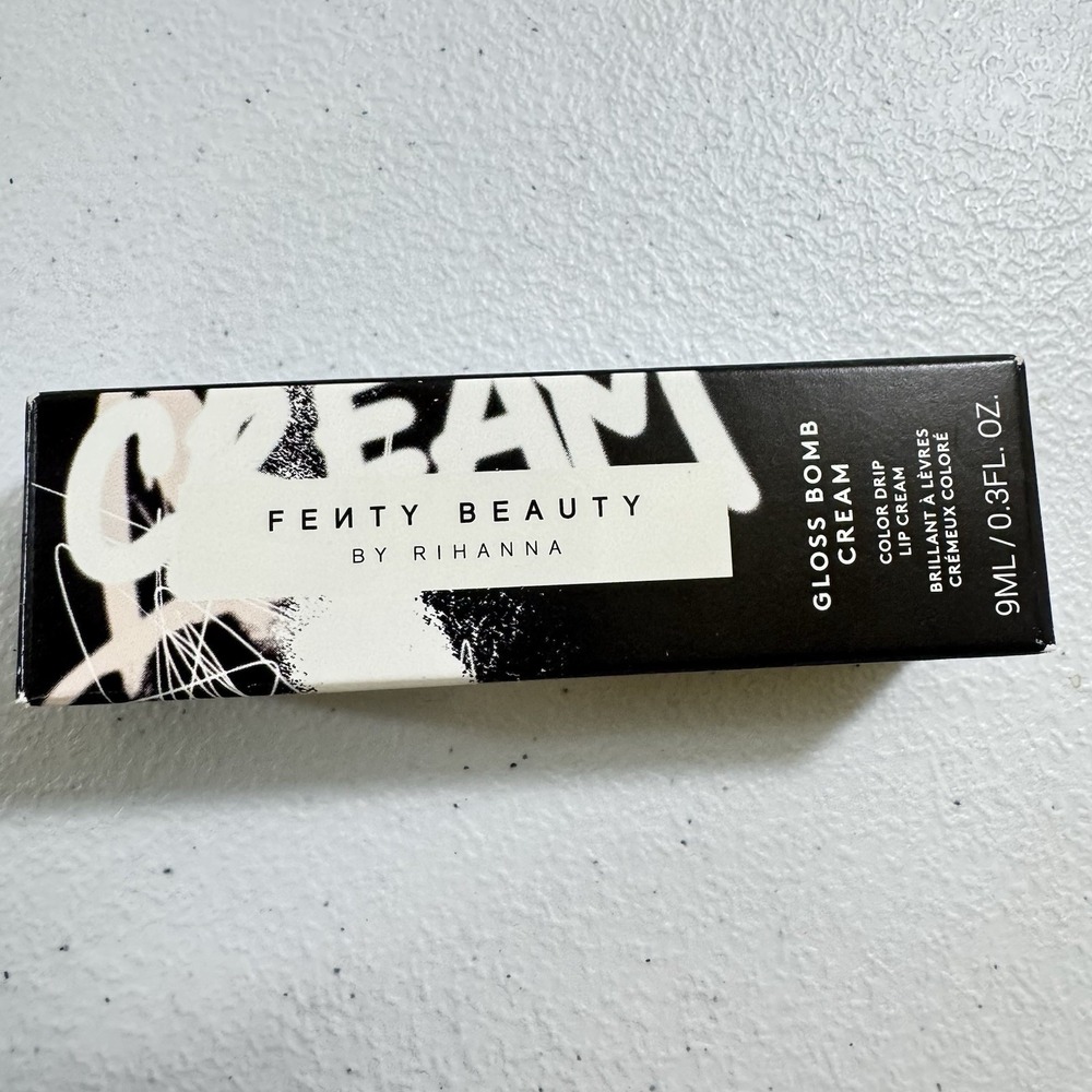 NIB Fenty Beauty By Rihanna Gloss Bomb Cream Honey Waffles 9ML